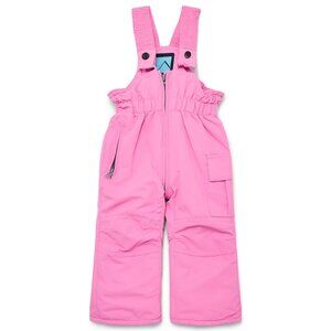 Iceburg Baby Girls Insulated Bib Snow Pants, Size 3 & 12 Months - New